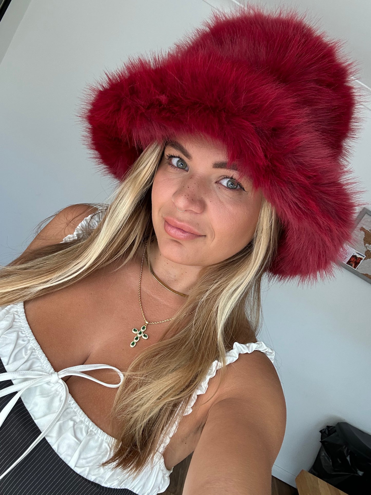 Extra Fluffy Mink Style Faux fur Hat
