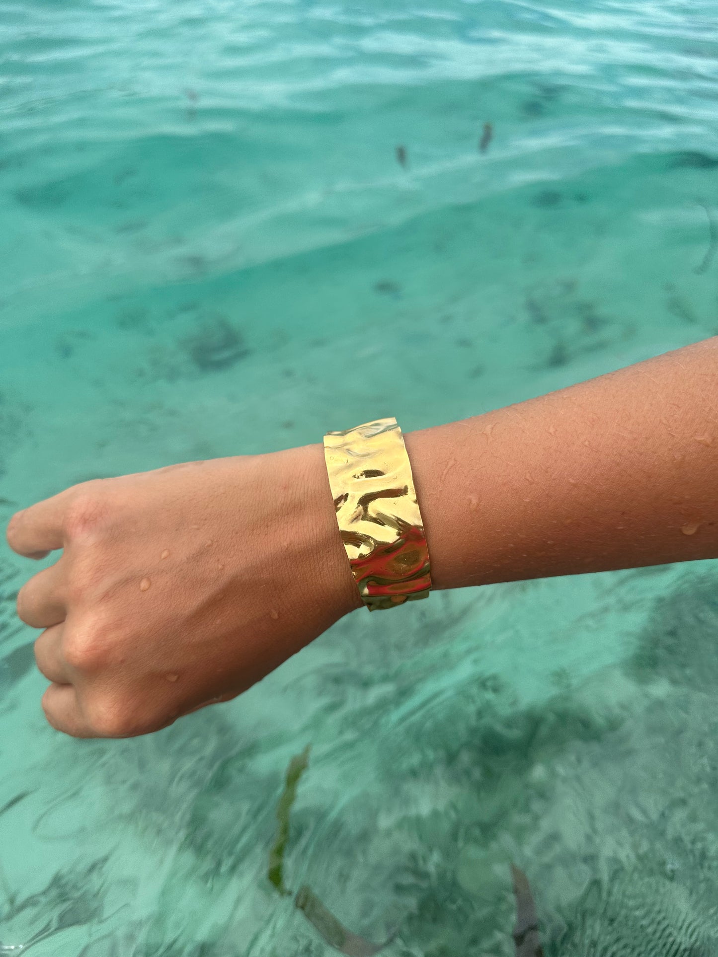 Crinkle Wave Bangle
