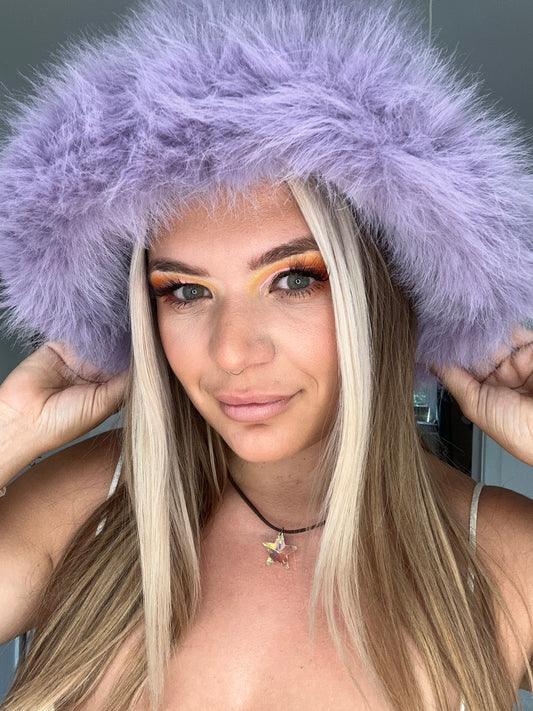 Extra Fluffy Mink Style Faux fur Hat